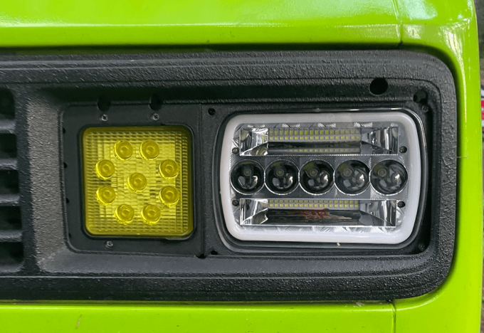 LED Headlight Frame Kit